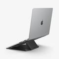 Spigen LD201-S9 Slim Fold laptopstandaard zonder kleeflaag - Zwart