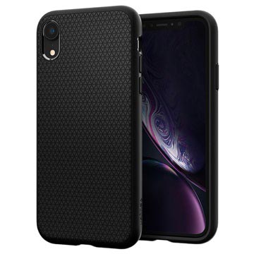 Spigen Liquid Air iPhone XR TPU Case - Zwart