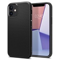 Spigen Liquid Air iPhone 12 Mini TPU Case - Zwart