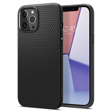 Spigen Liquid Air iPhone 12/12 Pro TPU Case - Zwart