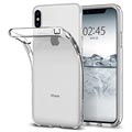 iPhone X / iPhone XS Spigen Liquid Crystal Cover - Doorzichtig