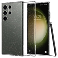 Spigen Liquid Crystal Glitter Samsung Galaxy S23 Ultra 5G Cover - Doorzichtig