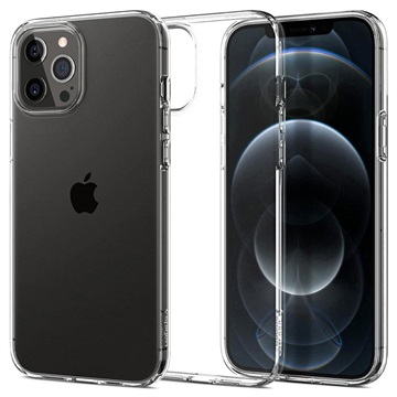 Spigen Liquid Crystal iPhone 12 Pro Max TPU Case - Doorzichtig