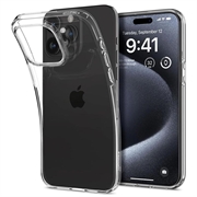 iPhone 15 Pro Max Spigen Liquid Crystal TPU Cover - Doorzichtig
