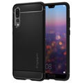 Spigen Rugged Armor Huawei P20 Pro Cover - Mat Zwart