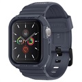 Spigen Rugged Armor Pro Apple Watch 9/8/7/SE/6/5/4 TPU Hoesje - 44mm/45mm - Blauw