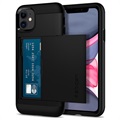 Spigen Slim Armor CS iPhone 11 Cover - Zwart