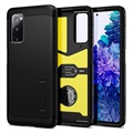 Spigen Tough Armor Samsung Galaxy S20 FE Cover - Zwart