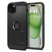 iPhone 15 Spigen Tough Armor Mag Hoesje - Zwart