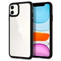 Spigen Ultra Hybrid iPhone 11 Cover - Zwart / Doorzichtig