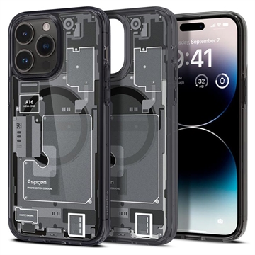 Spigen Ultra Hybrid MagFit iPhone 14 Pro Hoesje - Zero One
