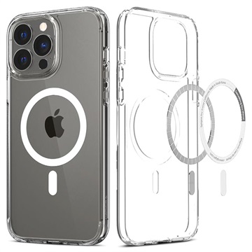 Spigen Ultra Hybrid Mag iPhone 13 Pro Hoesje - Doorzichtig