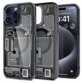 iPhone 15 Pro Spigen Ultra Hybrid Mag Hoesje - Zwart / Zero One