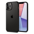 Spigen Ultra Hybrid iPhone 12/12 Pro Cover - Zwart