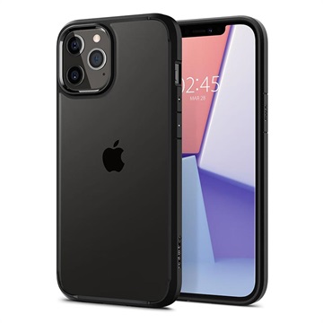 Spigen Ultra Hybrid iPhone 12/12 Pro Cover - Zwart