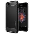 iPhone 5/5S/SE Spigen Ultra Rugged Capsule Cover - Zwart