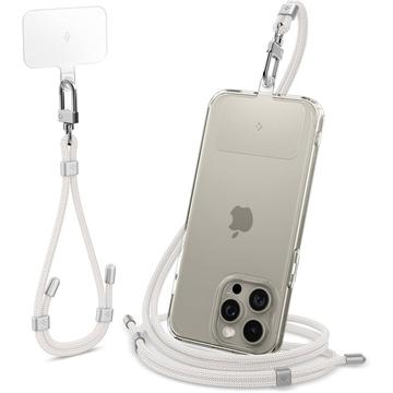 Spigen universele riemset - kruisband & polsband combo - parelwit