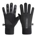 SportLove Men Windproof Touchscreen Handschoenen - Zwart