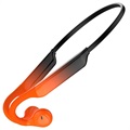 Sports Bluetooth 5.0 Air Conduction Koptelefoon K9 - Oranje / Zwart