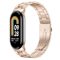 Xiaomi Smart Band 8 Roestvrij Stalen Riem - Rose Gold