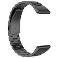 Roestvrij stalen band voor Garmin QuickFit 22mm / Garmin Fenix 7 / 7 Pro / 6 Three Beads horlogeband