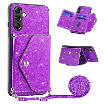 Stardust Samsung Galaxy A14/A14 5G Cover met Kaarthouder