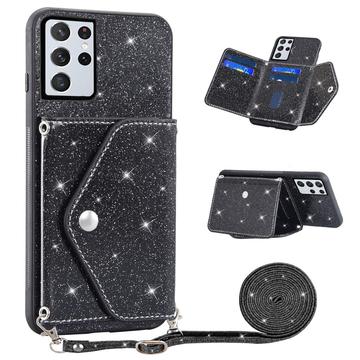 Samsung Galaxy S25 Ultra Stardust Cover met Kaarthouder