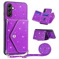 Samsung Galaxy S25+/S24+ Stardust Cover met Kaarthouder