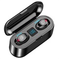 Tws F9 In-Ear Koptelefoon met Oplaadhoesje - IPX4