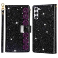 Starlight Series Samsung Galaxy S23+ 5G Portemonnee Hoesje - Zwart