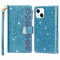 Starlight Series iPhone 14 Pro Portemonnee Hoesje - Blauw