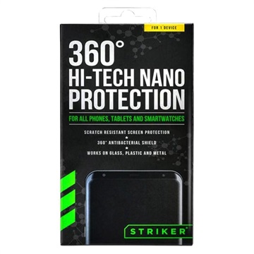 Striker 360 Hi-Tech Nano Protection Vloeibare Glas Screenprotector