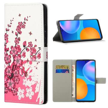 Style Series Xiaomi 12T/12T Pro Portemonnee Hoesje - Roze Bloemen