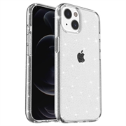 iPhone 15 Stylish Glitter Series Hybride Hoesje