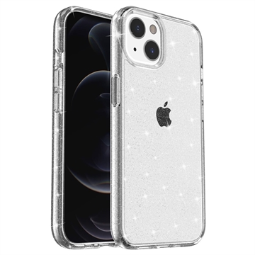 iPhone 15 Stylish Glitter Series Hybride Hoesje