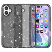 iPhone 16 Plus Stylish Glitter Series Hybride Hoesje