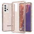 Stylish Glitter Series Samsung Galaxy A53 5G Hybride Hoesje - Goud