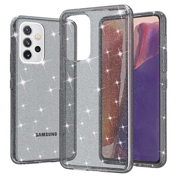 Stylish Glitter Series Samsung Galaxy A53 5G Hybride Hoesje - Grijs