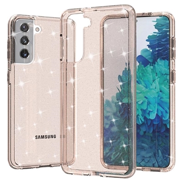 Samsung Galaxy S21 5G Stylish Glitter Series Hybride Hoesje