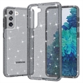 Samsung Galaxy S21 5G Stylish Glitter Series Hybride Hoesje