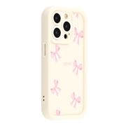 iPhone 14 Pro Stijlvol Schokbestendig TPU Hoesje met Opstaande Randen