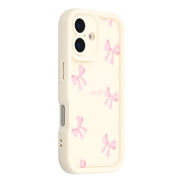 iPhone 17 Stijlvol Schokbestendig TPU Hoesje met Opstaande Randen