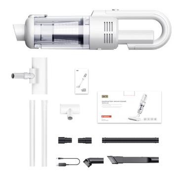 Suitu ST-8003CG Draagbare 2-in-1 Stofzuiger voor Auto/Thuis - 6000Pa - Wit