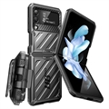 Supcase Unicorn Beetle Pro Samsung Galaxy Z Flip4 Hybride Hoesje - Zwart