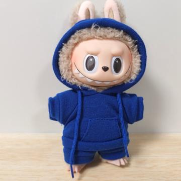 Labubu pop 17cm Sweatpak Outfit Set
