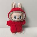 Labubu pop 17cm Sweatpak Outfit Set - Rood