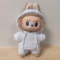 Labubu pop 17cm Sweatpak Outfit Set - Wit
