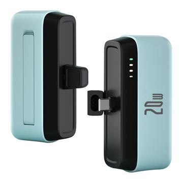 T160 Mini Draagbare USB-C Power Bank - PD 20W, 5000mAh