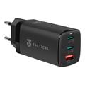 Tactical FlashBang 2.0 65W GaN-oplader - USB-A, 2x USB-C - Zwart