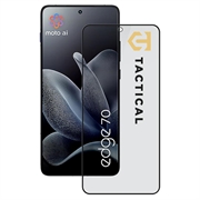 Motorola Edge 70 Tactical Glass Shield Privacy Stealth 5D Glazen Screenprotector - 9H - Zwarte rand